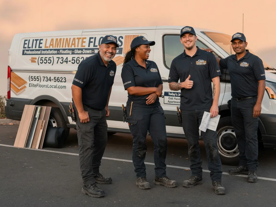 Laminate flooring installation company in Bryant, IN